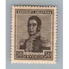 ARGENTINA 1917 GJ 451 ESTAMPILLA NUEVA MINT U$ 9,75